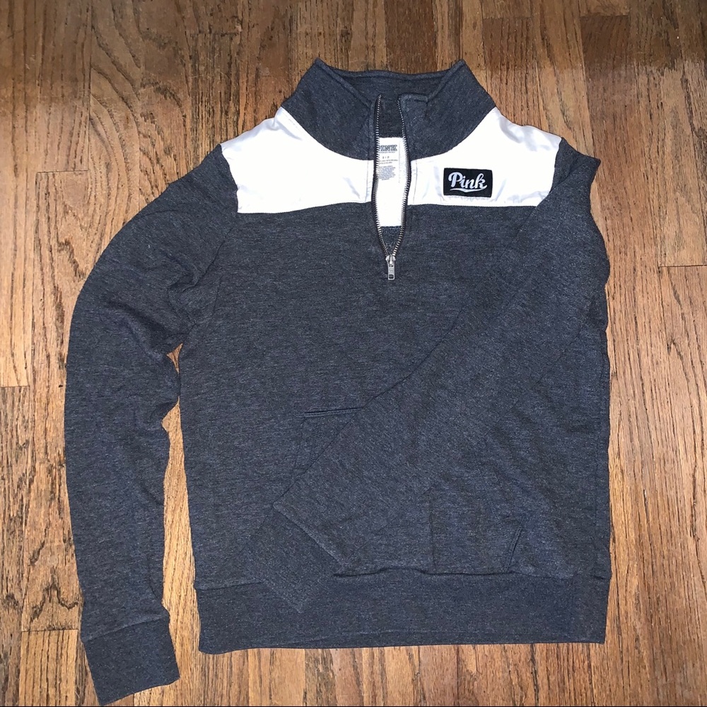 VS PINK half zip